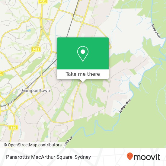 Panarottis MacArthur Square, MacArthur Pl Ruse NSW 2560 map