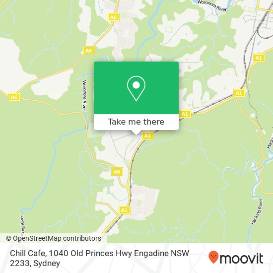 Chill Cafe, 1040 Old Princes Hwy Engadine NSW 2233 map