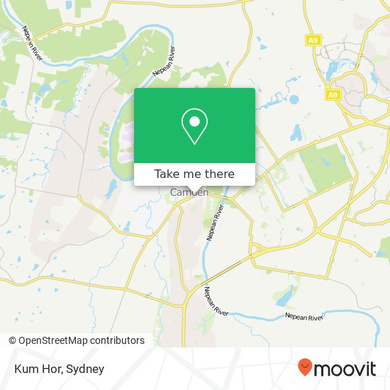 Mapa Kum Hor, 47 Argyle St Camden NSW 2570