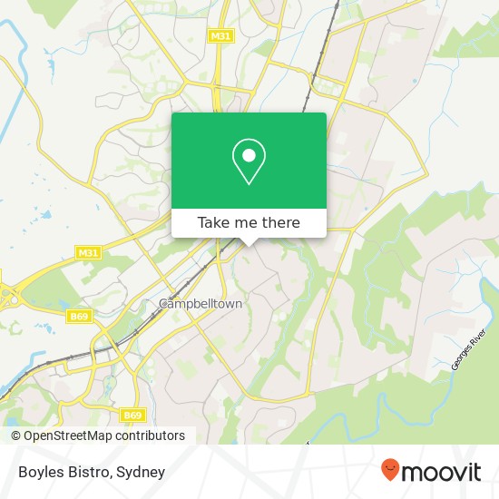 Boyles Bistro, Tallawarra Rd Leumeah NSW 2560 map