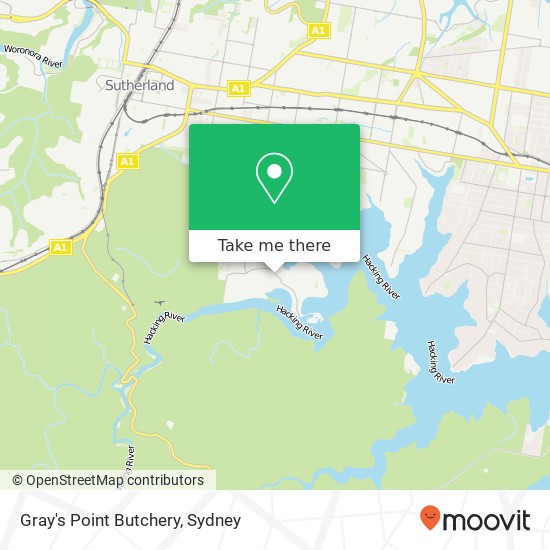 Gray's Point Butchery, 112 Grays Point Rd Grays Point NSW 2232 map