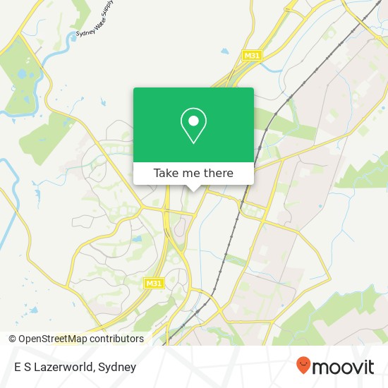 Mapa E S Lazerworld, 9 Paisley Clos St Andrews NSW 2566