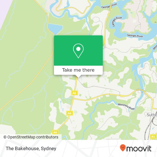 The Bakehouse, Arnold Pl Menai NSW 2234 map