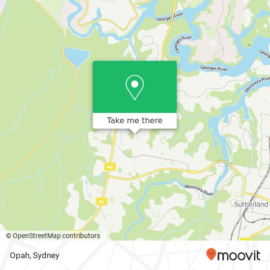 Mapa Opah, 72-80 Allison Cres Menai NSW 2234