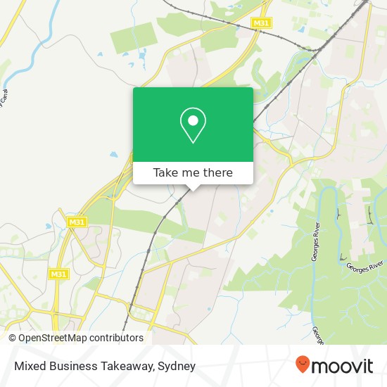 Mixed Business Takeaway, 45 Albert St Ingleburn NSW 2565 map