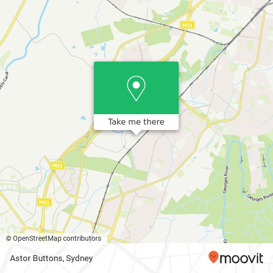 Astor Buttons, 1 Heald Rd Ingleburn NSW 2565 map