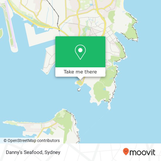 Danny's Seafood, 1605 Anzac Pard La Perouse NSW 2036 map