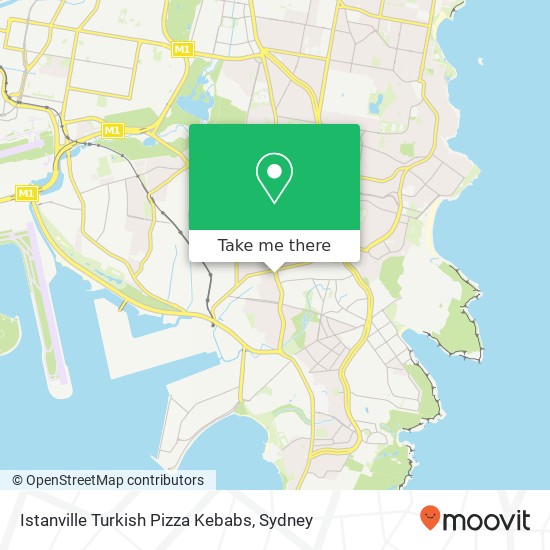 Mapa Istanville Turkish Pizza Kebabs, 450 Bunnerong Rd Matraville NSW 2036