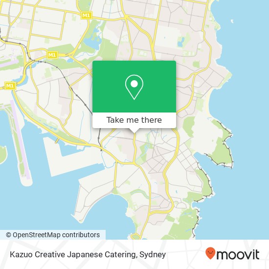 Kazuo Creative Japanese Catering, 526 Bunnerong Rd Matraville NSW 2036 map