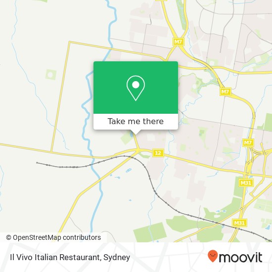 Il Vivo Italian Restaurant, Sunrise Pl Horningsea Park NSW 2171 map