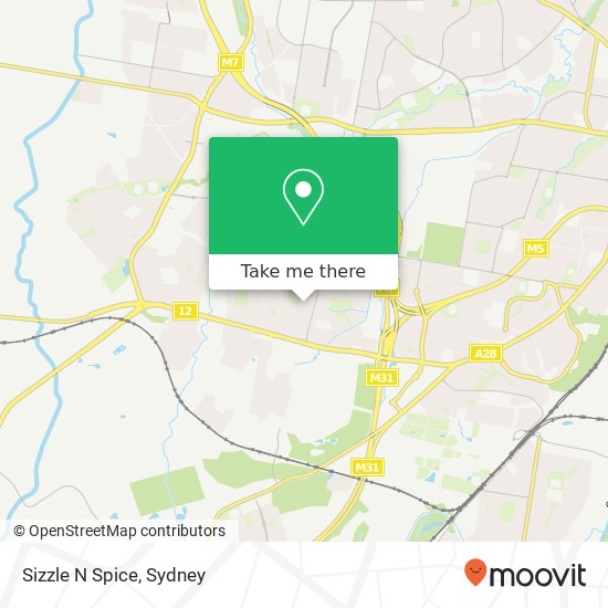 Sizzle N Spice, 57 Minnamurra Cirt Prestons NSW 2170 map