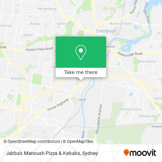 Jabba's Manoush Pizza & Kebabs map