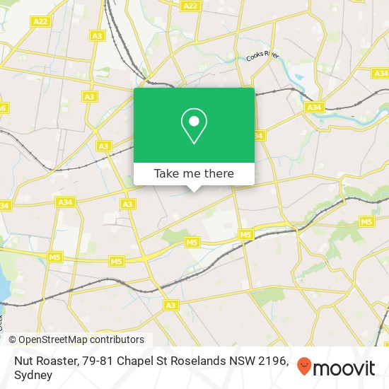 Nut Roaster, 79-81 Chapel St Roselands NSW 2196 map