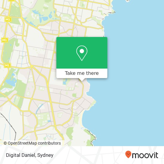 Digital Daniel, 165 Malabar Rd South Coogee NSW 2034 map