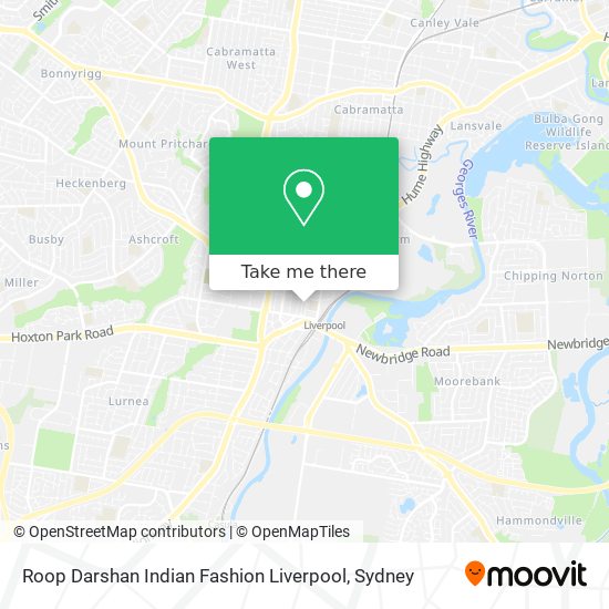 Roop Darshan Indian Fashion Liverpool map