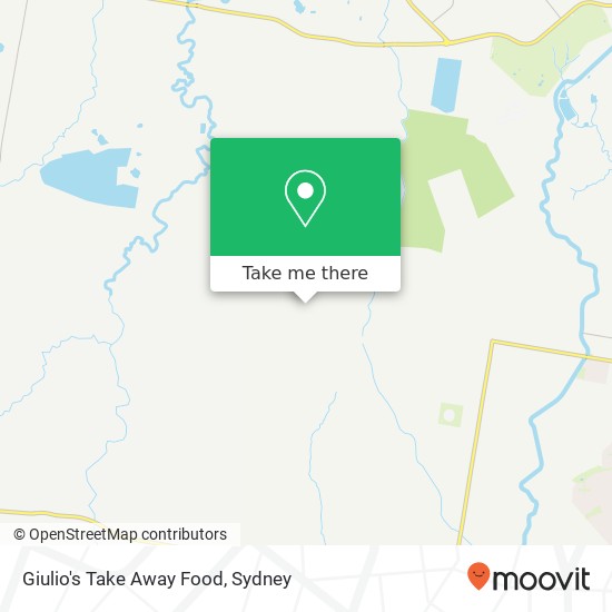 Giulio's Take Away Food, Devonshire Rd Kemps Creek NSW 2178 map
