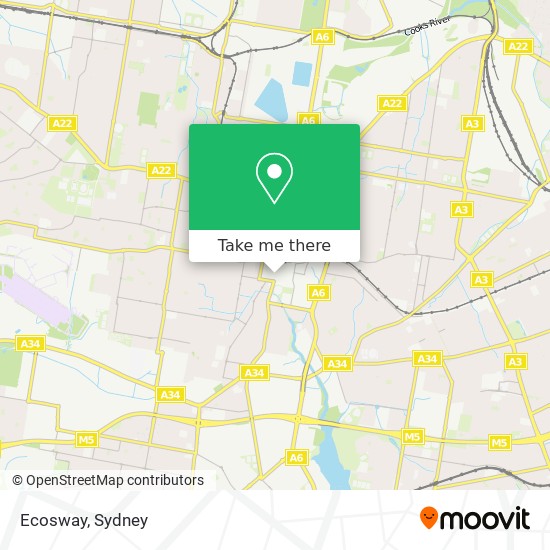 Ecosway map