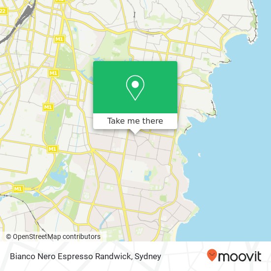 Bianco Nero Espresso Randwick, St Pauls St Randwick NSW 2031 map