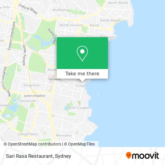 Sari Rasa Restaurant map