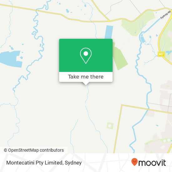 Montecatini Pty Limited, 230 Gurner Ave Kemps Creek NSW 2178 map