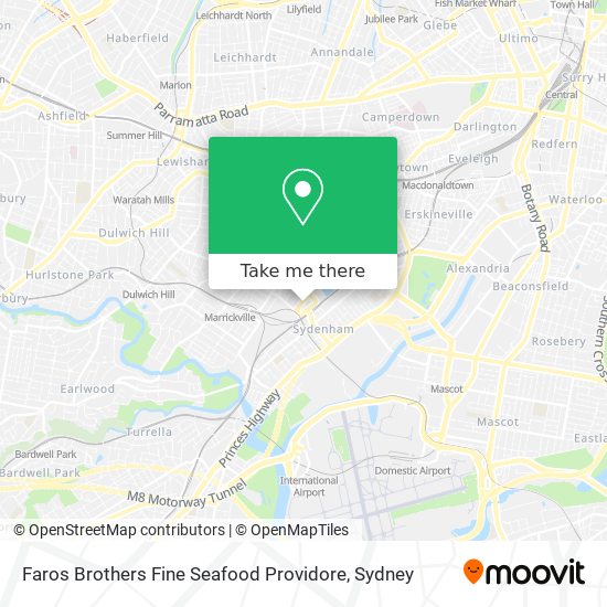 Faros Brothers Fine Seafood Providore map