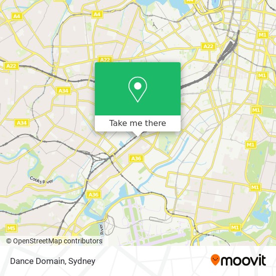 Mapa Dance Domain