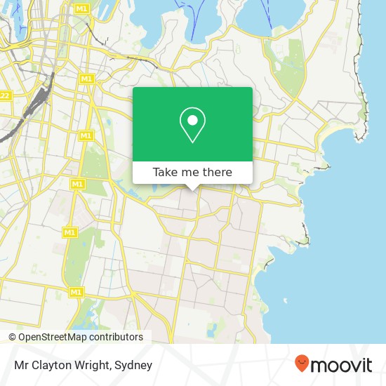 Mr Clayton Wright, 32 Clovelly Rd Randwick NSW 2031 map