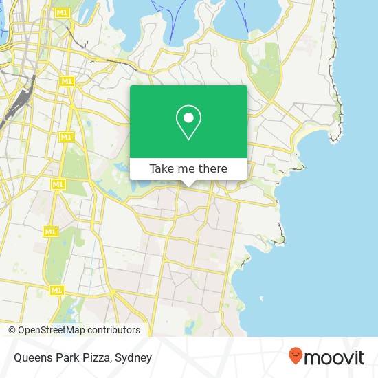 Queens Park Pizza, 205 Darley Rd Randwick NSW 2031 map