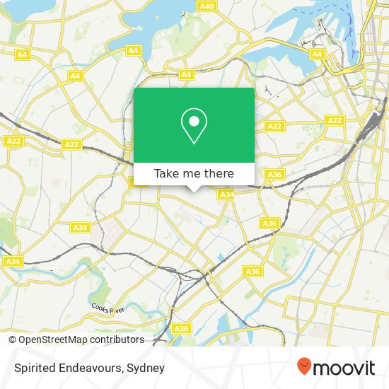 Spirited Endeavours, 106 Newington Rd Marrickville NSW 2204 map