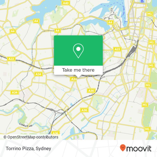 Torrino Pizza, 155 Enmore Rd Enmore NSW 2042 map