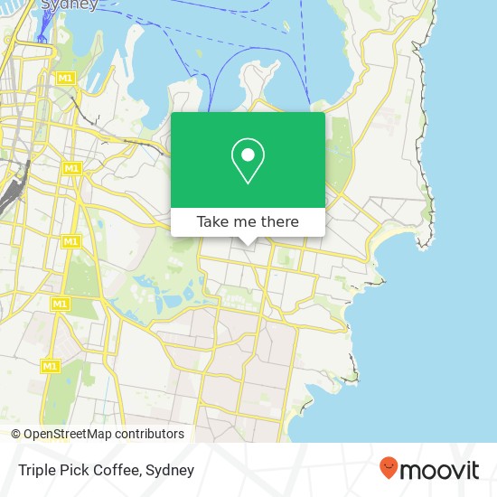 Triple Pick Coffee, 17 Gray St Bondi Junction NSW 2022 map
