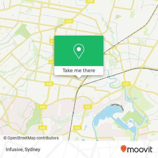 Mapa Infusive, 53 Canley Vale Rd Canley Vale NSW 2166