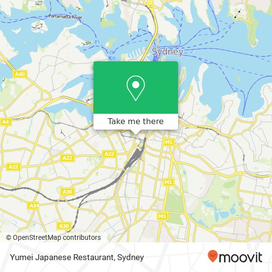 Yumei Japanese Restaurant, 730 George St Haymarket NSW 2000 map