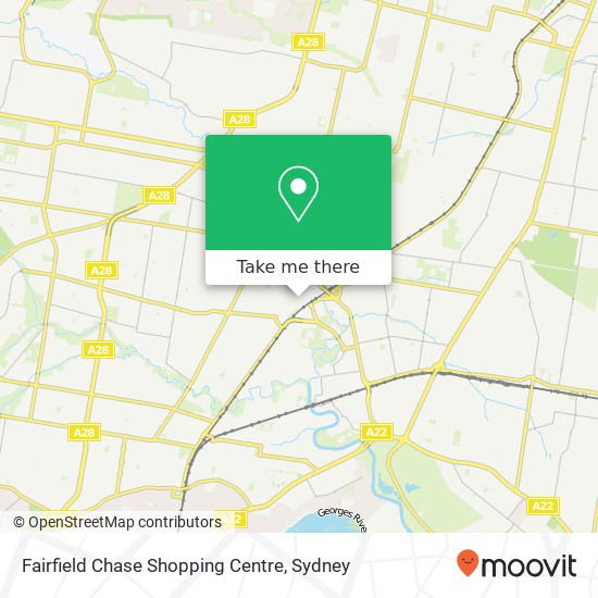 Fairfield Chase Shopping Centre map