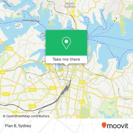 Plan B, 204 Clarence St Sydney NSW 2000 map