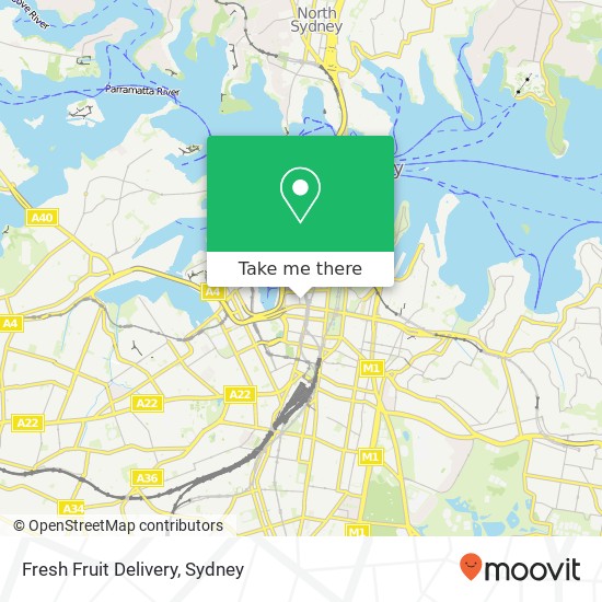 Fresh Fruit Delivery, 222 Clarence St Sydney NSW 2000 map