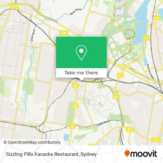 Sizzling Fillo Karaoke Restaurant map