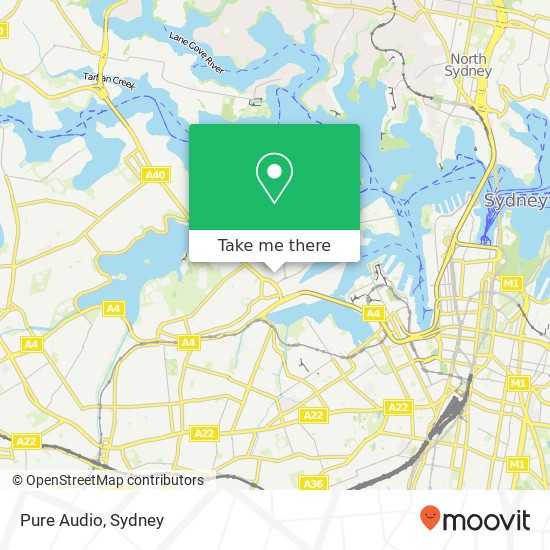 Pure Audio, 29 Parsons St Rozelle NSW 2039 map