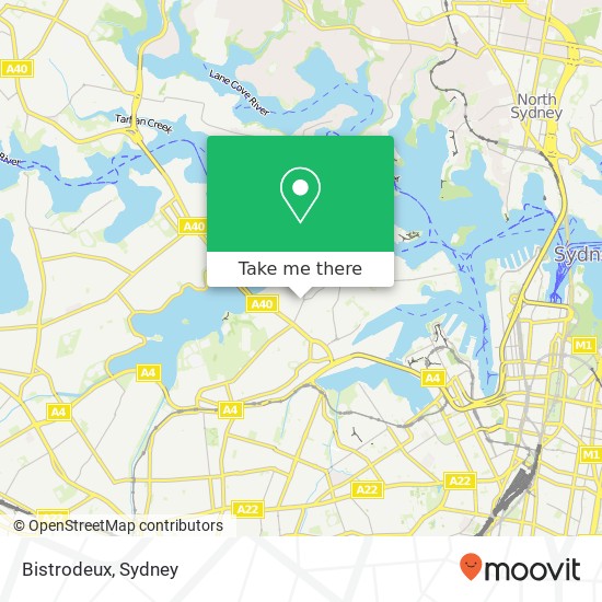 Bistrodeux, 599 Darling St Rozelle NSW 2039 map