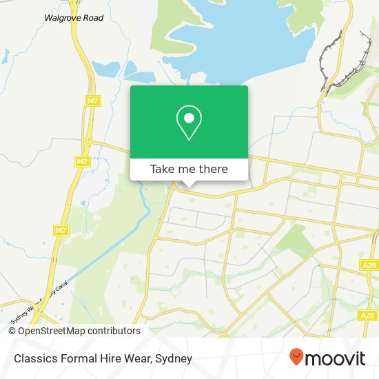 Classics Formal Hire Wear, 30 Toohey Rd Wetherill Park NSW 2164 map