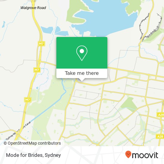 Mode for Brides, 36 Toohey Rd Wetherill Park NSW 2164 map