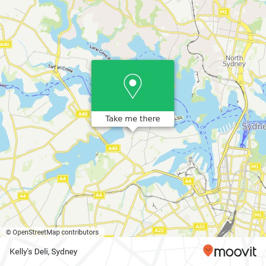 Kelly's Deli, 489 Darling St Balmain NSW 2041 map