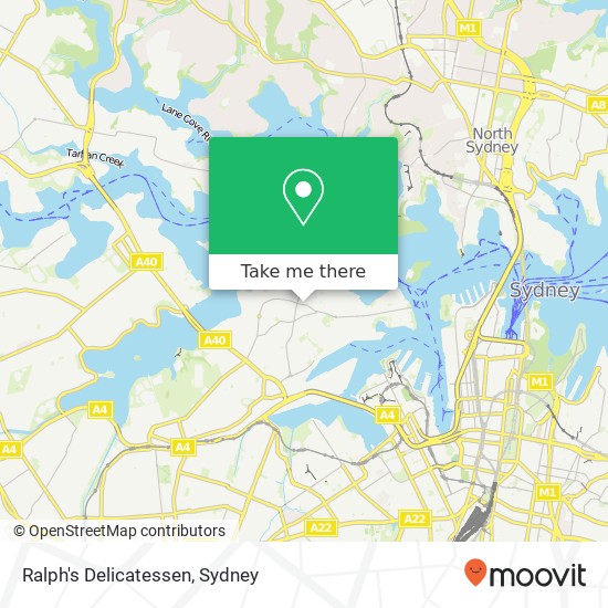 Ralph's Delicatessen, 337 Darling St Balmain NSW 2041 map