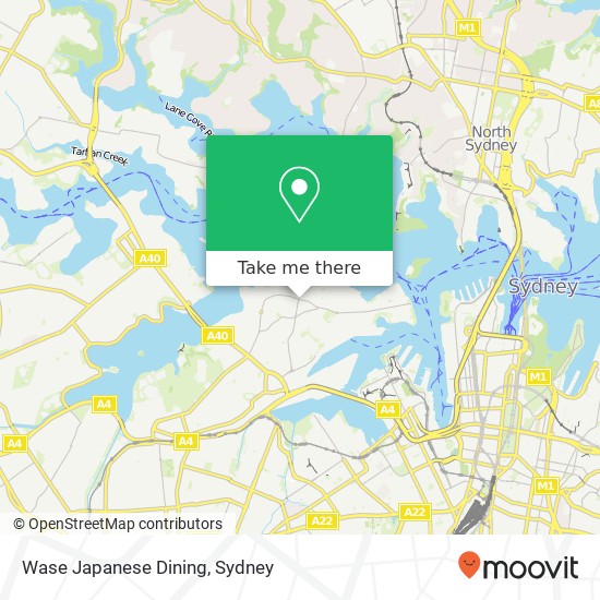 Wase Japanese Dining, 359 Darling St Balmain NSW 2041 map