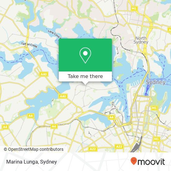 Marina Lunga, 367 Darling St Balmain NSW 2041 map
