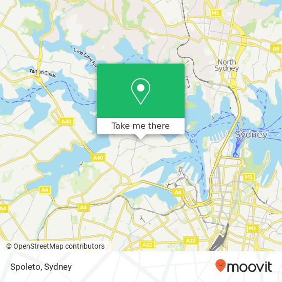 Spoleto, 325 Darling St Balmain NSW 2041 map