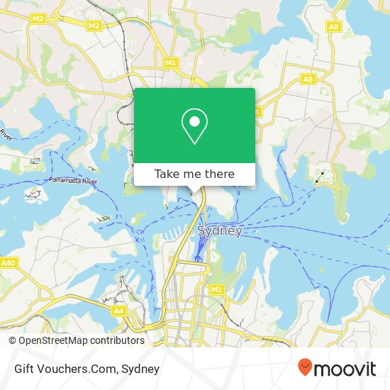 Gift Vouchers.Com, 2 Glen St Milsons Point NSW 2061 map