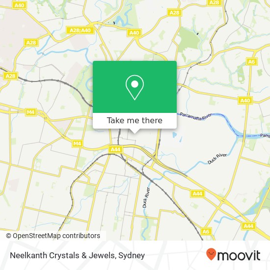 Neelkanth Crystals & Jewels, 142 Good St Harris Park NSW 2150 map