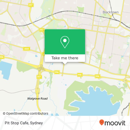 Mapa Pit Stop Cafe, 64 Huntingwood Dr Huntingwood NSW 2148