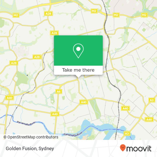 Golden Fusion, Rutledge St Eastwood NSW 2122 map